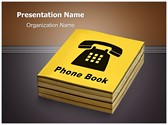 Yellow Pages Editable PowerPoint Template