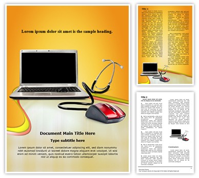 Online Medical Support Editable Word Template