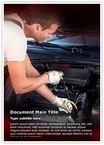 Auto Repair Editable Template