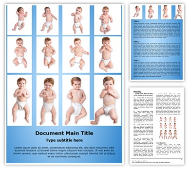 Child Development Stages Editable Word Template