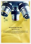 Laboratory Microscope Editable Template