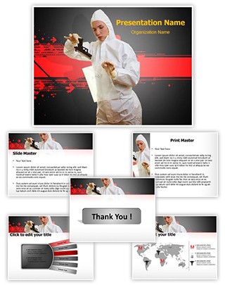 Forensic Scientist Editable PowerPoint Template