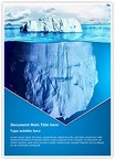 Floating Iceberg Editable Template