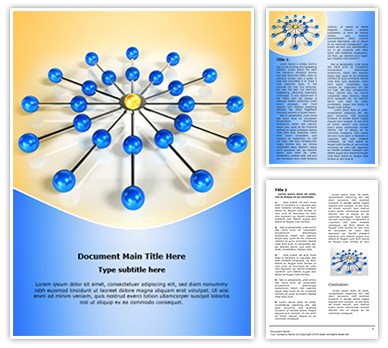 Networking Editable Word Template