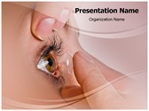 Contact Lens Editable PowerPoint Template