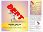 Debt Burden Editable PowerPoint Template