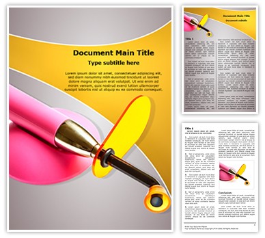 Dental Ultraviolet Light Editable Word Template