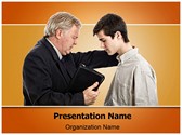 Pastor Praying Editable PowerPoint Template