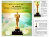 Oscar Cup Editable PowerPoint Template