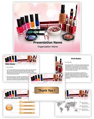 Cosmetics Editable PowerPoint Template