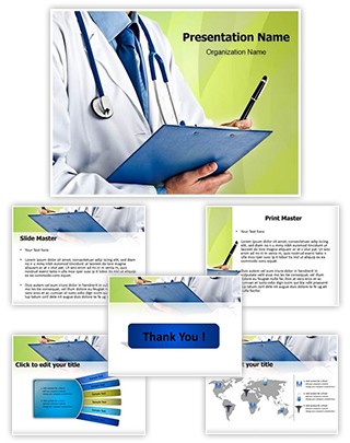 Doctor Prescription Editable PowerPoint Template