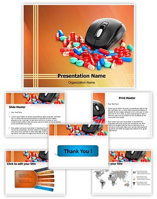Online Medical Store Editable PowerPoint Template