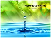 Drop Editable PowerPoint Template