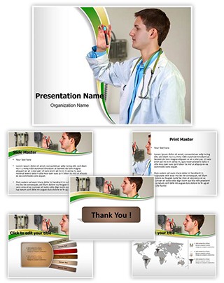 Blood Sample Editable PowerPoint Template