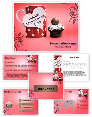 Happy Valentines Day Editable PowerPoint Template