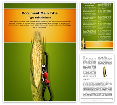 Bio Fuel Editable Word Template