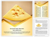 Piece of Cheese Editable PowerPoint Template