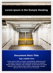New York Subway Editable Template