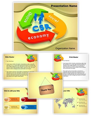 CSR Lifecycle Editable PowerPoint Template