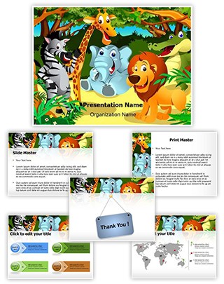 Jungle Editable PowerPoint Template