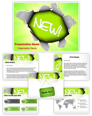 New Product Launch Editable PowerPoint Template