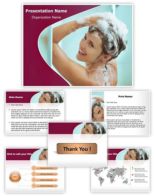 Shampoo Editable PowerPoint Template