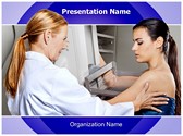 Mammogram Test Editable PowerPoint Template