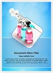 Vaccine and Syringe Editable Template