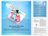 Vaccine and Syringe Editable PowerPoint Template