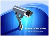 Security Camera Editable PowerPoint Template