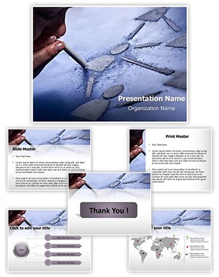 Social Networking Addiction Editable PowerPoint Template