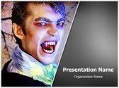 Vampire Editable PowerPoint Template