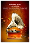 Gramophone Editable Template