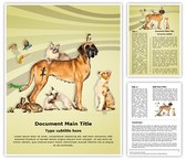 Animals Pets Editable PowerPoint Template