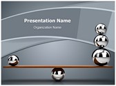 Balancing balls Editable PowerPoint Template