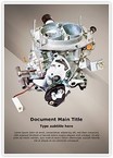 Carburetor Editable Template