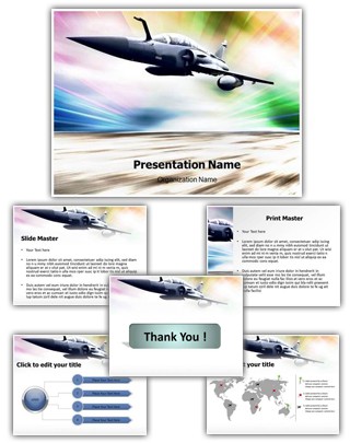 Air Force Editable PowerPoint Template