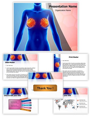 Mammary Glands Editable PowerPoint Template