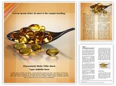 Vitamin Oil Capsules Editable PowerPoint Template