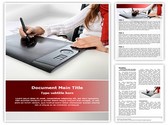 Graphic tablet Template