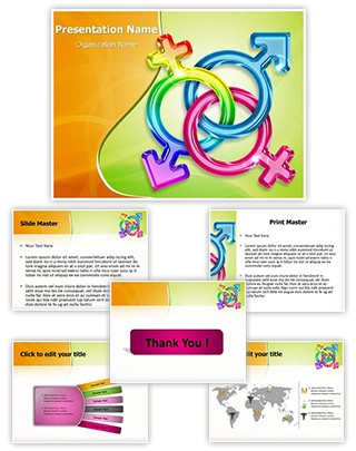 Trans Gender Editable PowerPoint Template