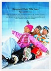 Family Winter Vacation Editable Template