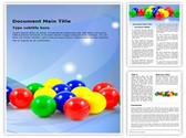 Balls Editable PowerPoint Template