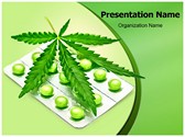 Cannabis Sativa Editable PowerPoint Template