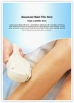Laser Hair Removal Editable Template