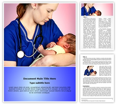 Midwifery Editable Word Template