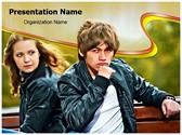 Emotional stress Editable PowerPoint Template