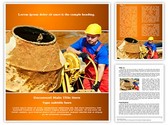 Concrete Cement Mixer Template