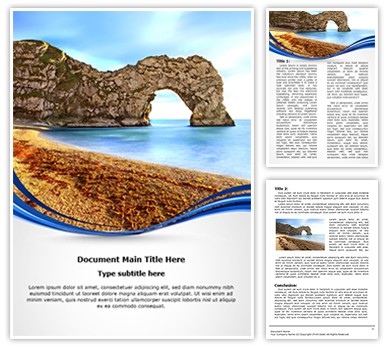 Dorset Editable Word Template