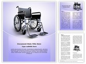 wheelchair Editable PowerPoint Template